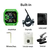 Motorcycle TPMS IP65 Waterproof Wireless Tire Pressure Monitor Sensor System