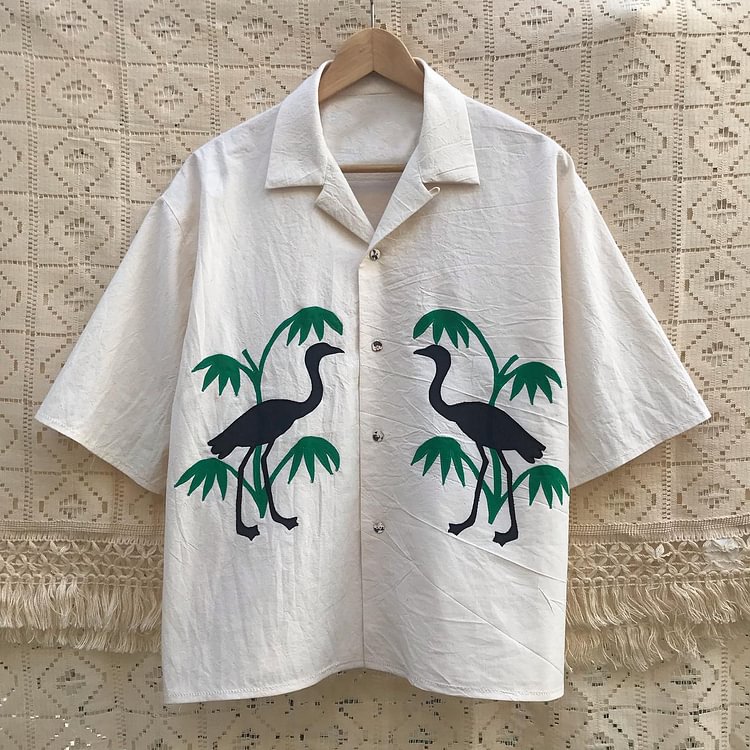 Men's Coco Short Sleeve Print Shirt