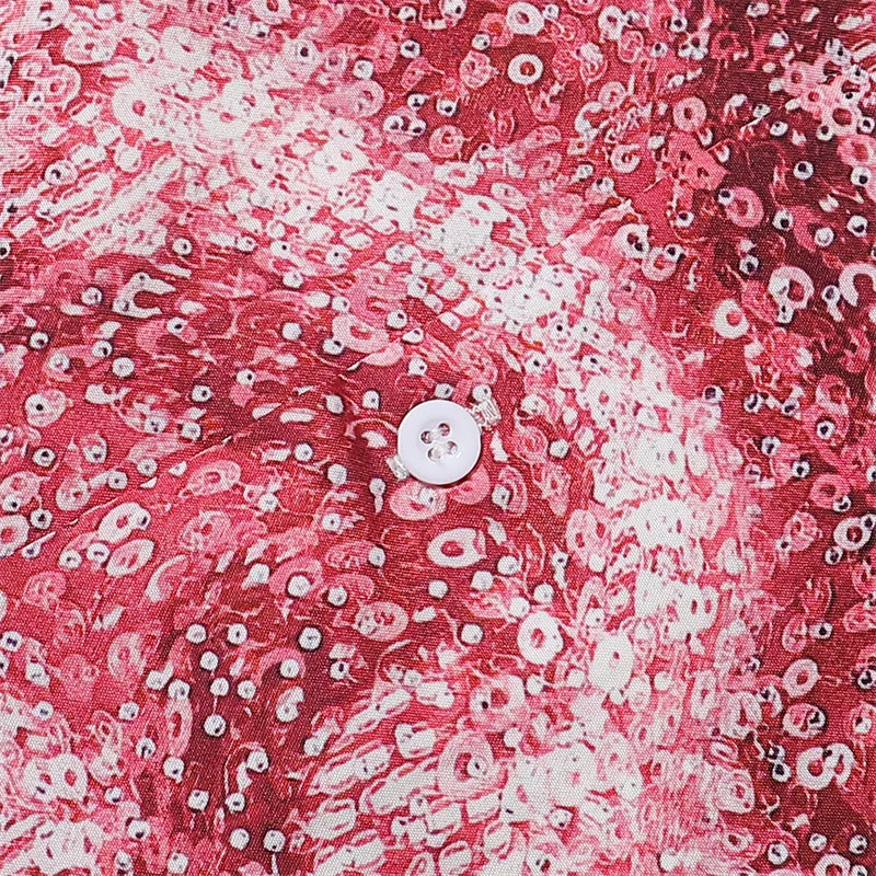 AMIRI 2023 new silk short-sleeved shirt