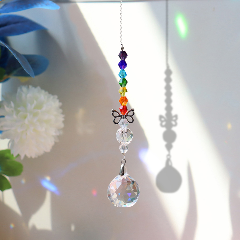 

Colorful Crystal Pendant - Art Crystal Suncatcher, 501 Original