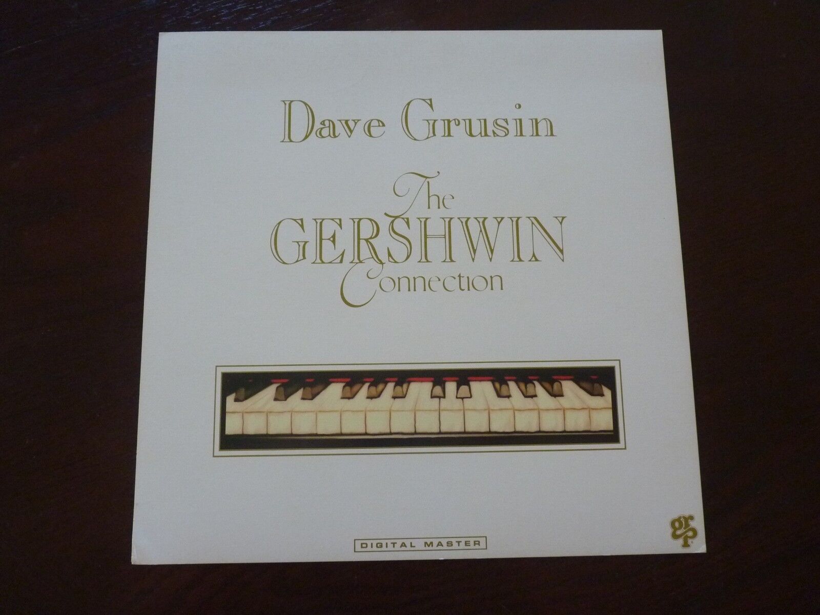 Dave Grusin Gershwin Connection Promo LP Record Photo Poster painting Flat 12x12 Poster #2