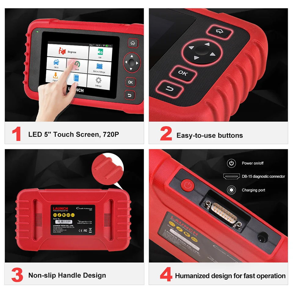 LAUNCH X431 CRP129X OBD2 Scanner Auto Code Reader Diagnostic Tool