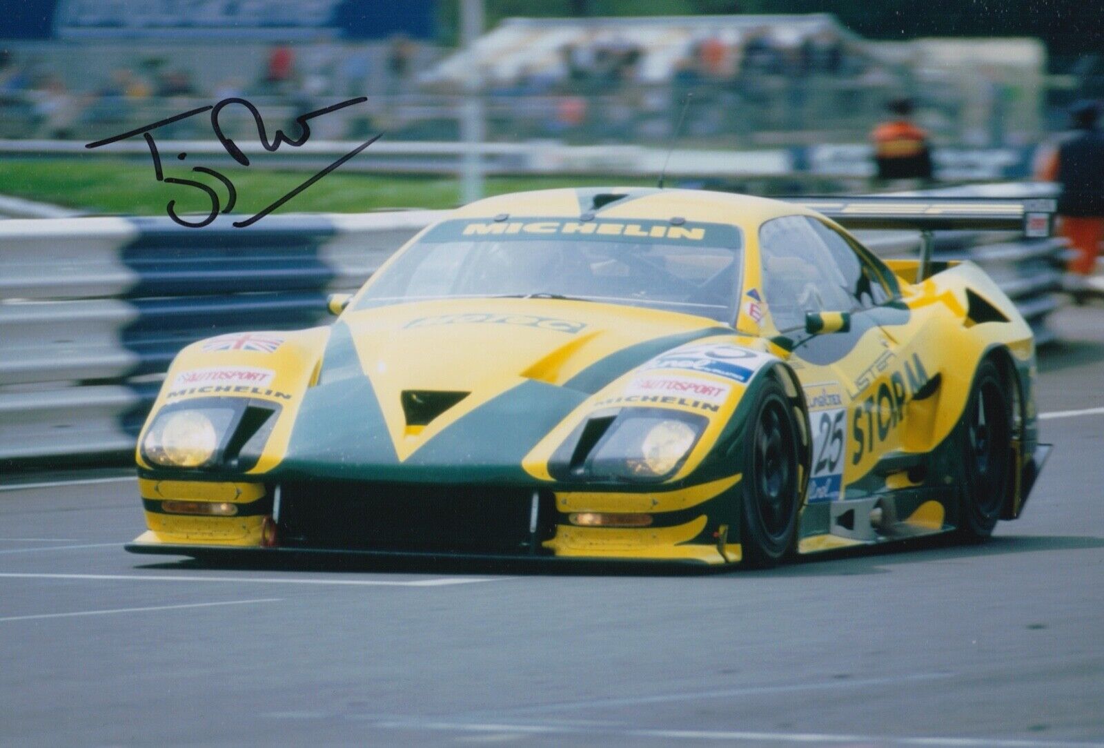 Tiff Needell Hand Signed 12x8 Photo Poster painting Le Mans Autograph 1