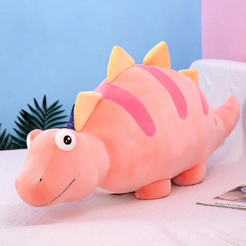 Cuteeeshop Mini & Huge Stegosaurus Funny Dinosaur Stuffed Animal Plush Squishy Toy