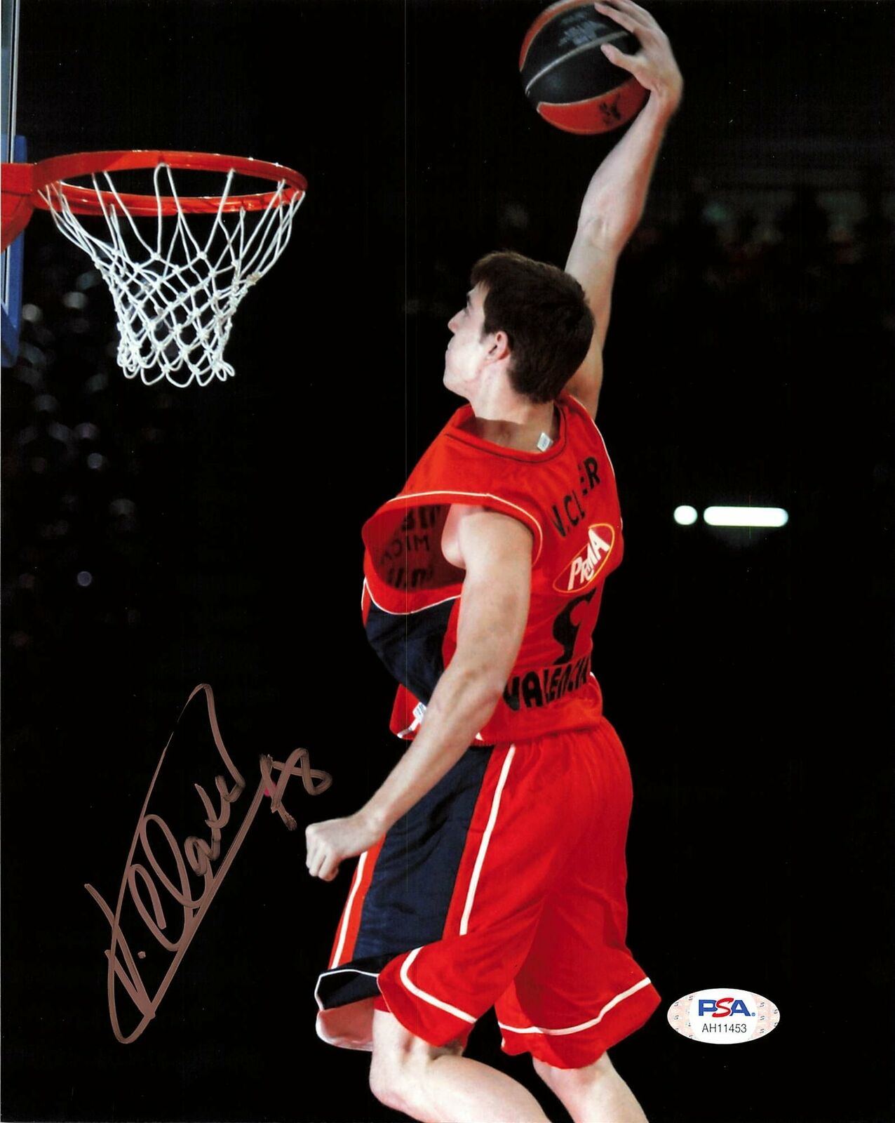 Victor Claver signed 8x10 Photo Poster painting PSA/DNA Portland Trailblazers Autographed