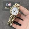 Rolex Day-Date m228238-0042 Yellow gold with White Dial (Roman Numerals) President bracelet (40mm) Super Clone