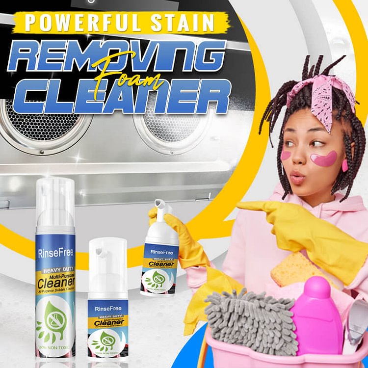 Powerful Stain Removing Foam Cleaner