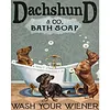 Bathroom Puppy Full 11CT 3 Strands DIY Stamped Cross Stitch Kits 40x50cm Embroidery Needlepoint Starter Kit for Beginners Adults Gift Home Wall Decor