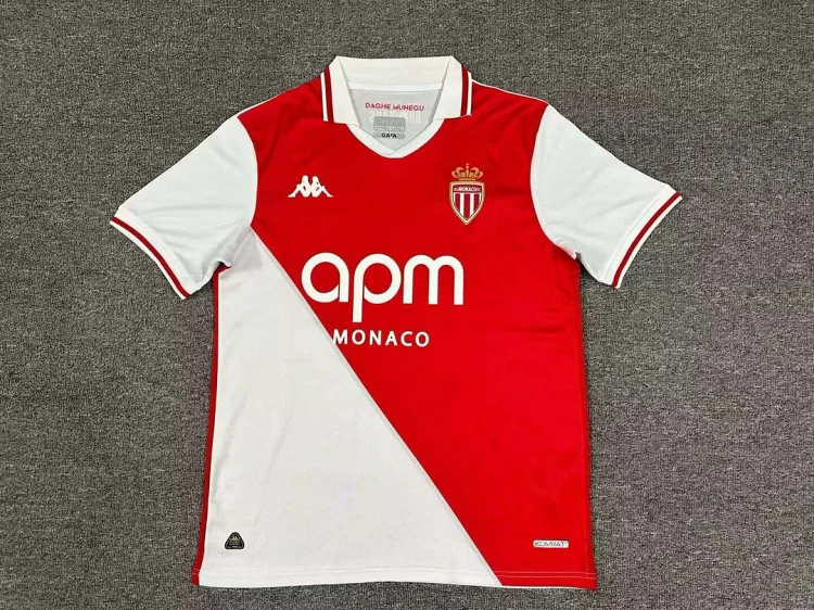 2024/25 AS Monaco Home Football Shirt