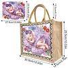 DIY Diamond Painting Baby Linen Waterproof Handbag Shopping Storage Bag Totes Kit