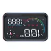 Universal Car HUD On-BD GPS Head Up Display with Speed RMP Water Temperature Overspeed Alarm Digital Speedometer Works for Most Cars
