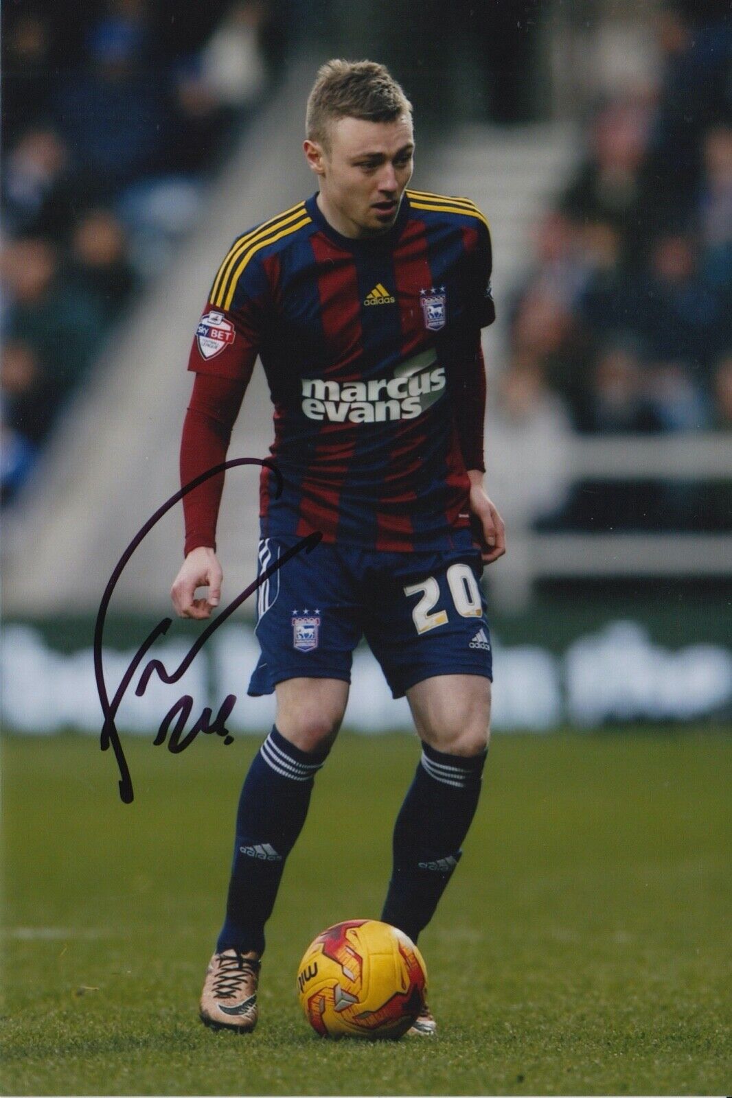 FREDDIE SEARS HAND SIGNED 6X4 Photo Poster painting - FOOTBALL AUTOGRAPH - IPSWICH TOWN 1.