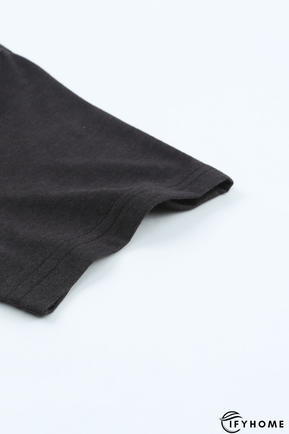 Gray Solid Basic Crewneck Short Sleeve Men\'s T-shirt | IFYHOME