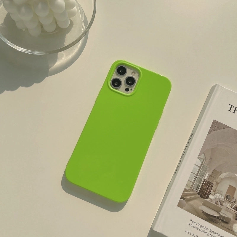 Minimalist Solid Color Tpu Phone Cases