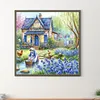 Country Cottage-Full Round Diamond Painting 40*40CM