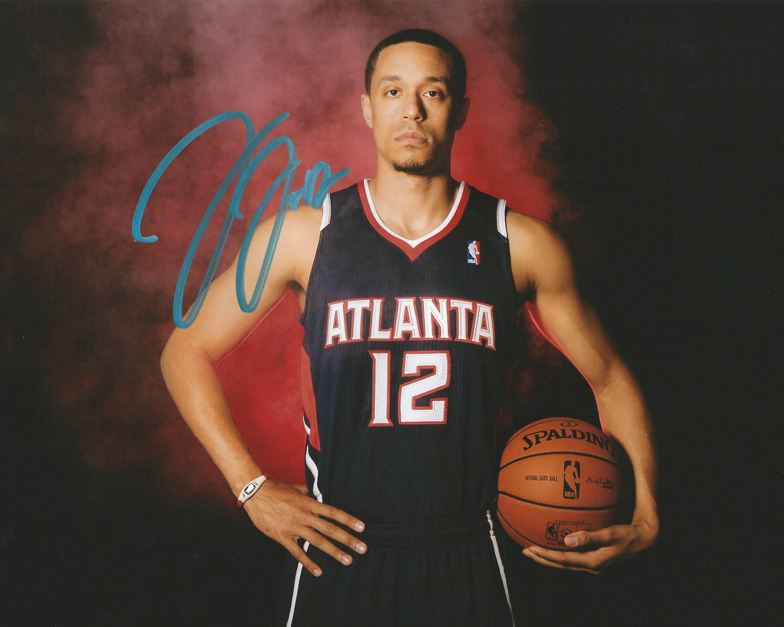 John Jenkins *ATLANTA HAWKS* Signed 8x10 Photo Poster painting J2 COA GFA