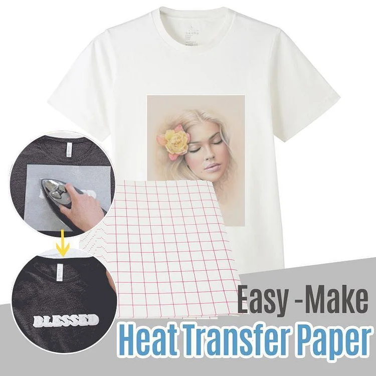 Easy-Make Heat Transfer Paper, 5PCs | 168DEAL