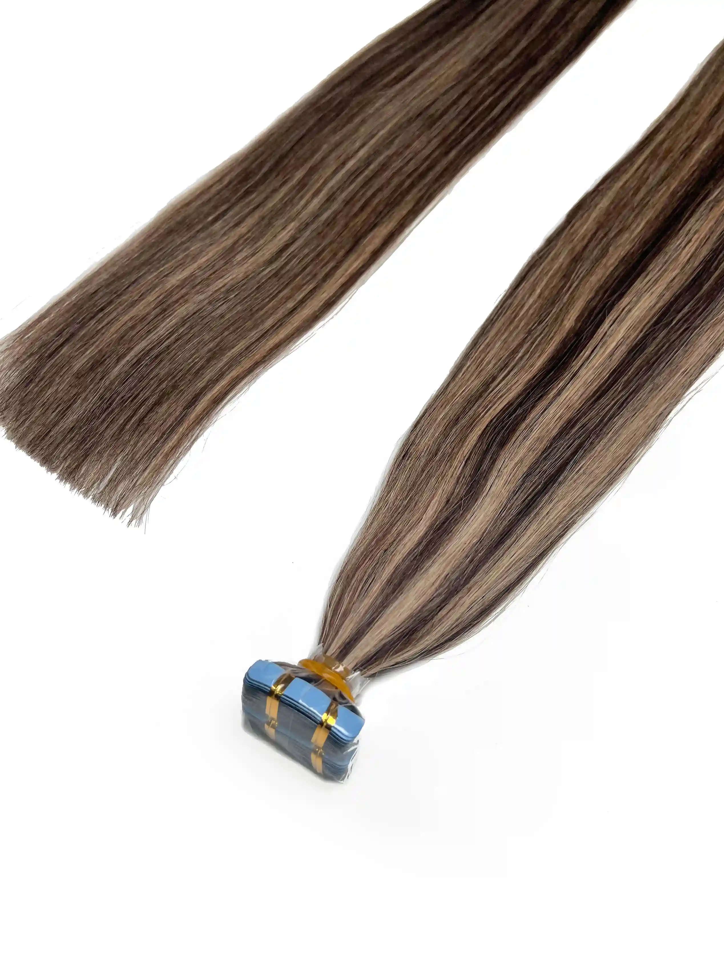  Ombre P4/10 Tape in Hair Extensions 20pcs 50g/pack Seamless Skin Weft Hair | 100% Human Hair | BORUIHAIR