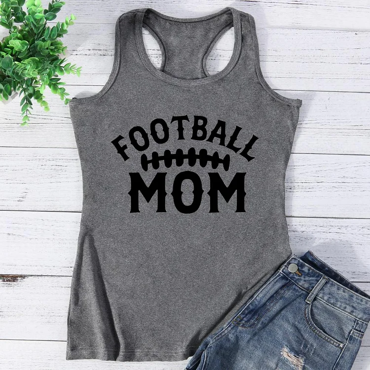 Football mom Vest Top-Annaletters