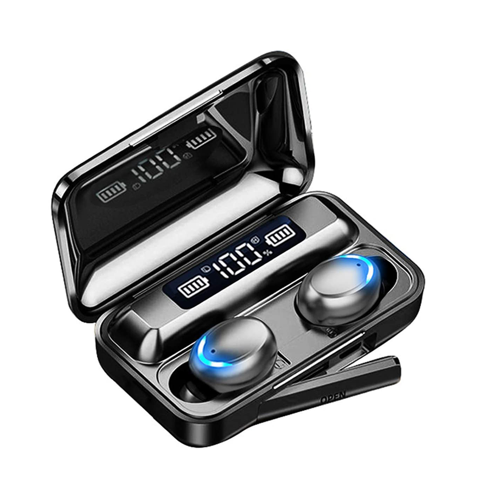 

F9-5 Touch Bluetooth Earphones Handsfree Music Sports Mic Wireless Earbuds, 501 Original