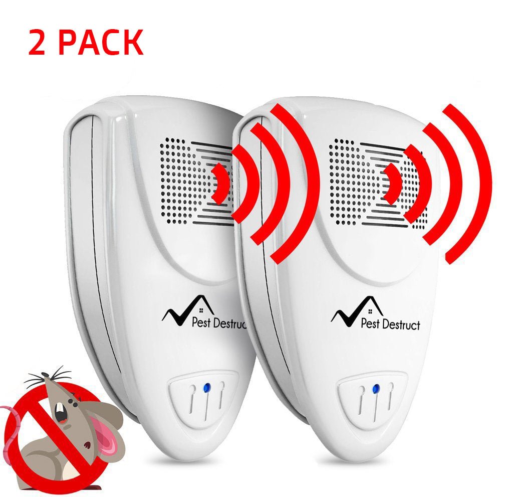 Ultrasonic Mice Repellent - Pack Of 2 Deterrent Devices - Get Rid Of Mouse In 48 Hours、shopify、sdecorshop