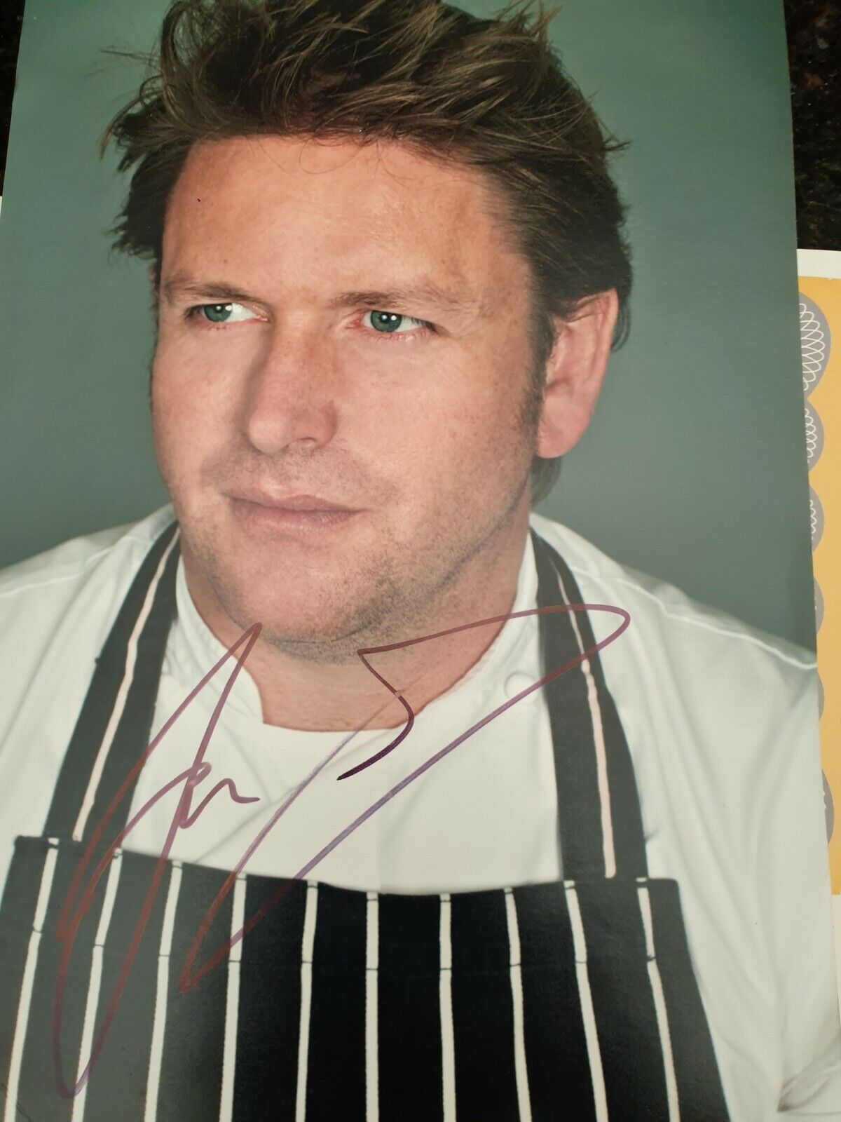 Hand Signed TC Chef James Martin Photo Poster painting With COA