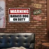 Dog Warning- Vintage Metal Signs(12*16Inch)