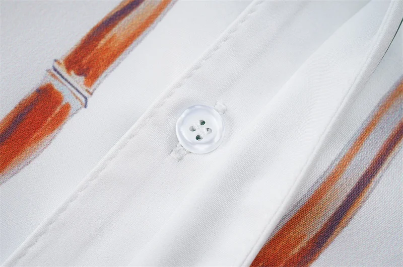 Casablanca 2023SS New Product Silk Short Sleeve Shirt