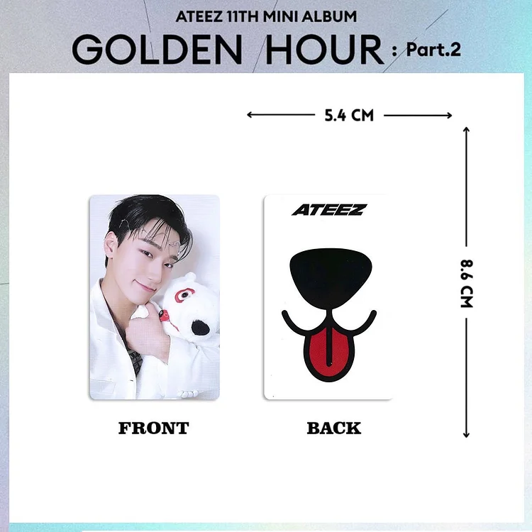 Ateez Golden Hour Part.2 Poca Makestar Sunflower Benefit