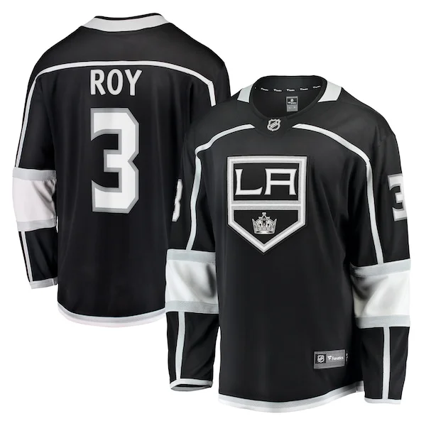 Matt Roy Los Angeles Kings Fanatics Branded Home Breakaway Player Jersey - Black
