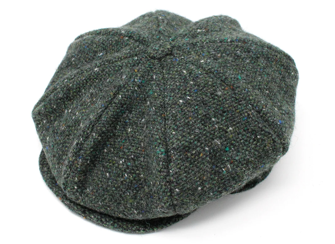 Eight Piece Cap Tweed