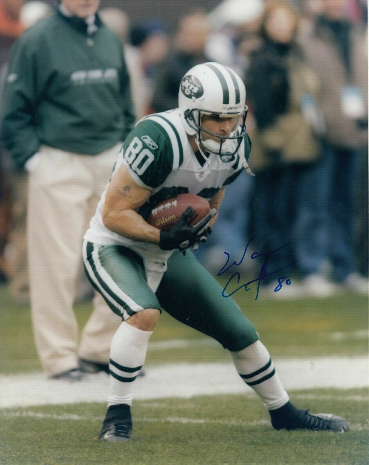 Wayne Chrebet Autographed Signed 8x10 Photo Poster painting ( Jets ) REPRINT