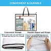 (US Only)Cross Stitch Art Portfolio Bag Large Capacity Board Holder Bag for Large Posters