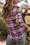 Matchmaker Mixed Plaid Top