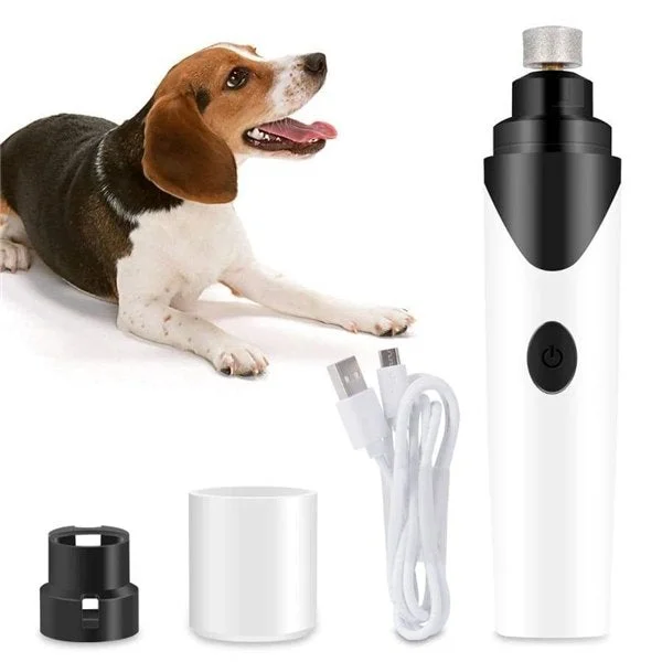 Electric Dog Nail Grinder – Pet Nail Trimmer – Soft Pet Paws