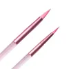 2Pcs Digital Oil Painting Brush Set Lightweight Soft Head Nylon Bristles Brush Non-Slip Professional Watercolor Brushes  Painting Supplies (Pink)