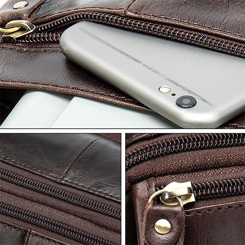 Casual Retro Leather Shoulder Bag Fashion Handbag