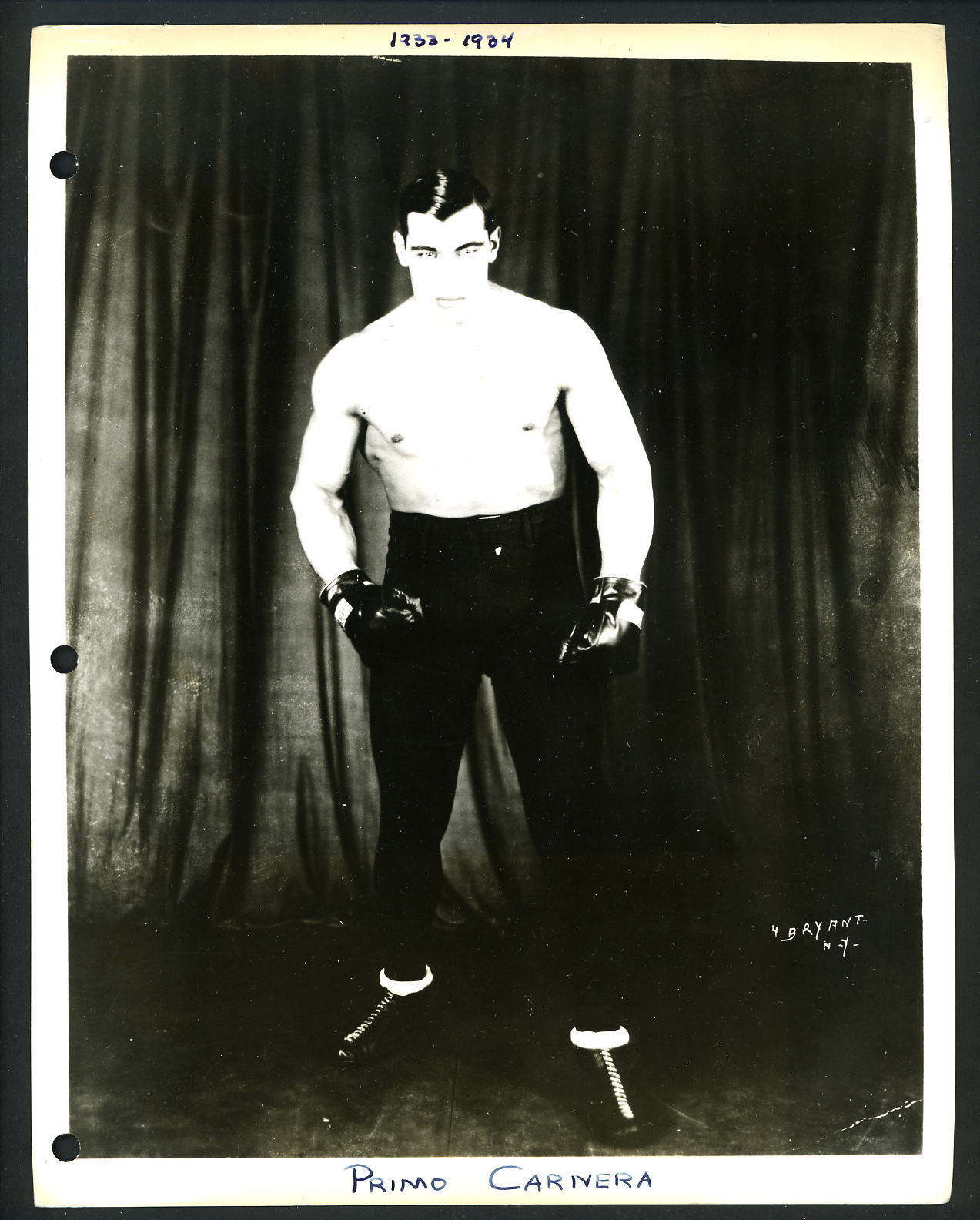 Primo Carnera 1930's image Press Photo Poster painting Boxing Italian Heavyweight Champion