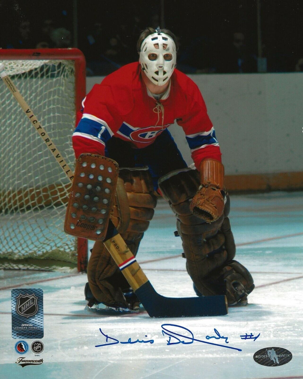 Denis DeJordy signed Montreal Canadiens 8x10 Photo Poster painting autographed