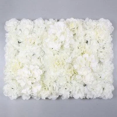 40x60cm Silk Rose Flower Champagne Artificial Flower DIY Wedding Decoration Flower Wall Panels Romantic Wedding Backdrop Decor 1118