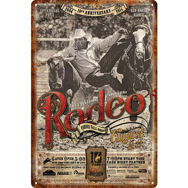 Cowboy - Vintage Tin Signs/Wooden Signs - 8*12Inch/12*16Inch