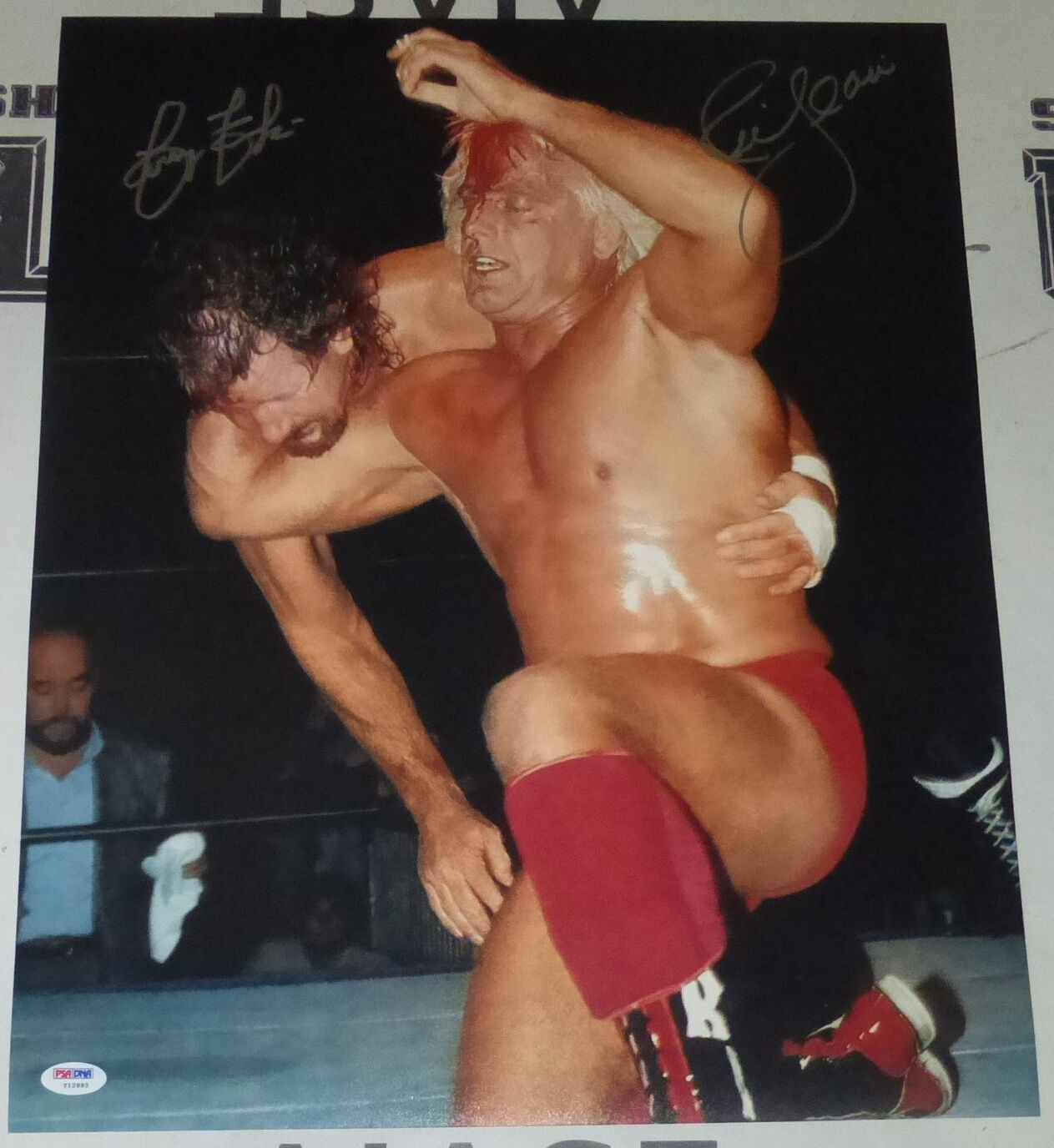 Ric Flair & Terry Funk Signed 16x20 Photo Poster painting PSA/DNA COA NWA WWE Picture Autograph