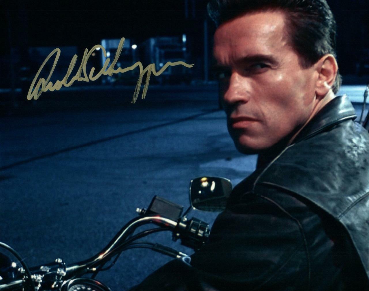 Arnold Schwarzenegger Signed 8x10 Picture Autographed Photo Poster painting with COA