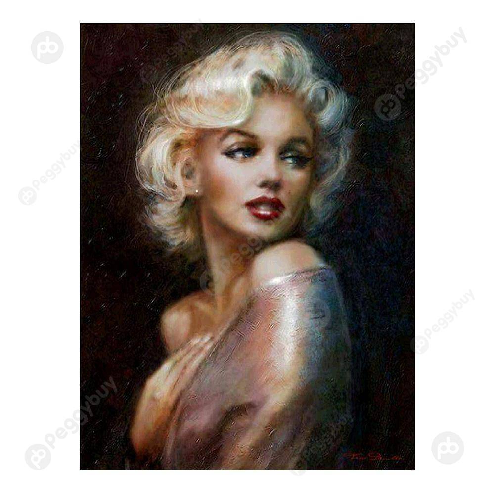

30*38CM Round Drill Diamond Painting-Beauty, 501 Original