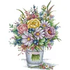(Stamped/Counted) Colorful Vases-14CT Cross Stitch 33*44cm/12.99*17.32in