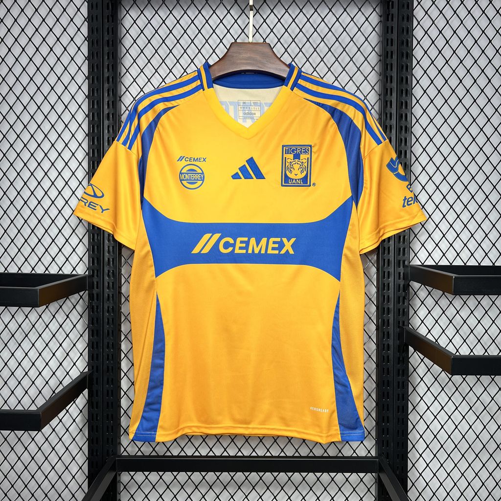 Tigres UANL Maillot foot 2024 2025 domicile   Maillot De Fou, site maillot de foot pas cher