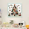 Xmas Tree-11CT Stamped Cross Stitch 50*50cm/19.69*19.69in