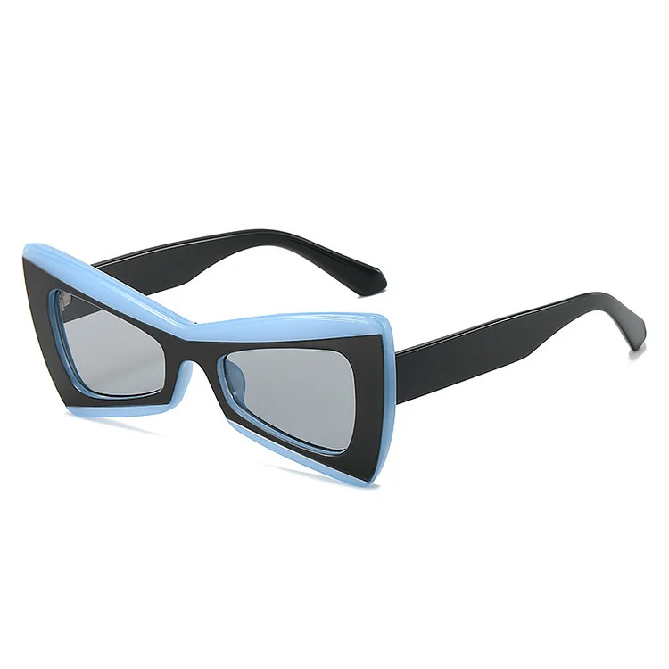 YOOSKE Butterfly Shaped Sunglasses Women Men Brand Designer Funny Sun Glasses Ladies Vintage Hip Hop Eyewear UV400