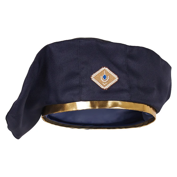 Arcane: League Of Legends 2 (2024) Blue Officer Hat Cosplay Halloween Carnival Accessories Props