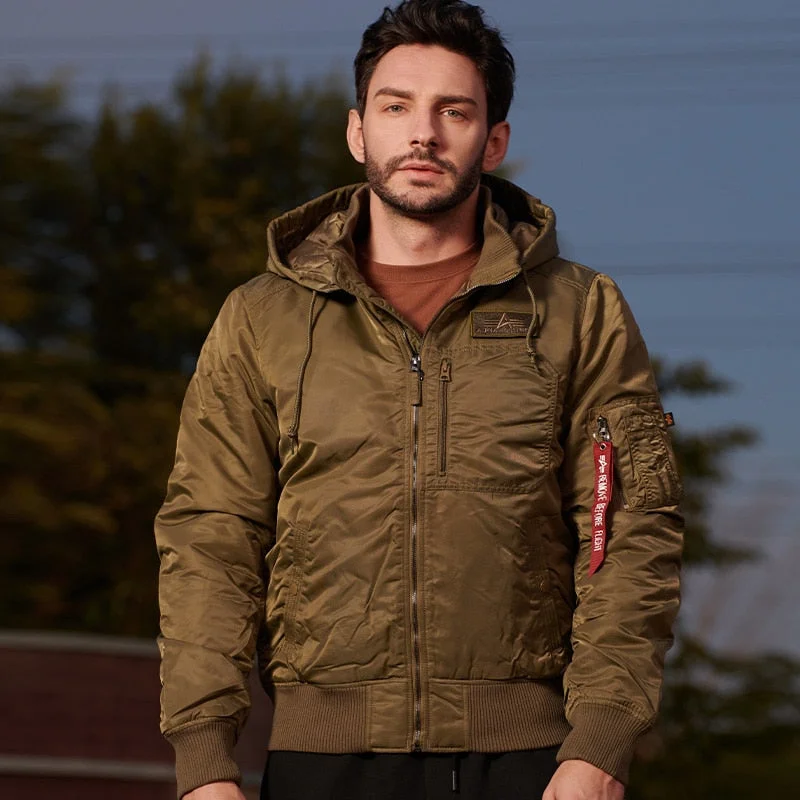 Men's Winter Very Stylish Waterproof And Windproof Jacket, Insulated With Sintepon
